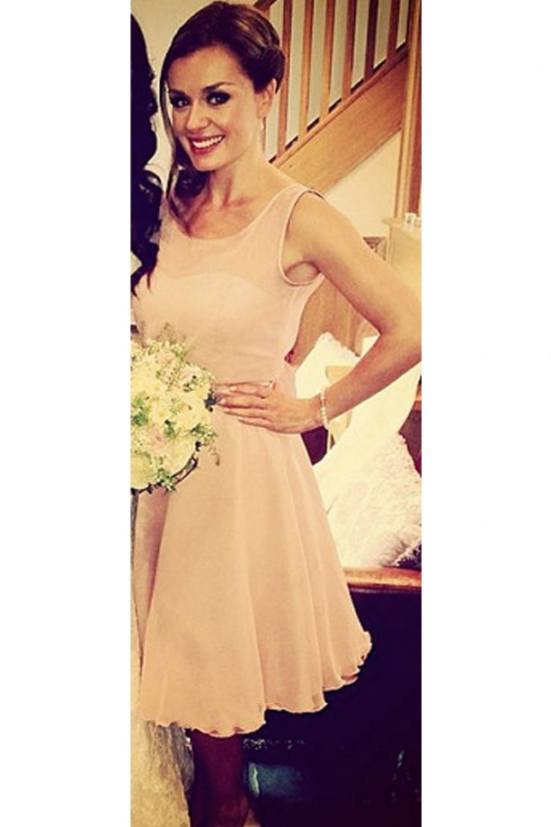 Katherine Jenkins Wore A Delicate Floaty Number, 2013