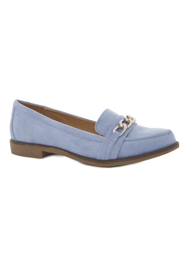 Primark AW15 Blue Chain Strap Loafer