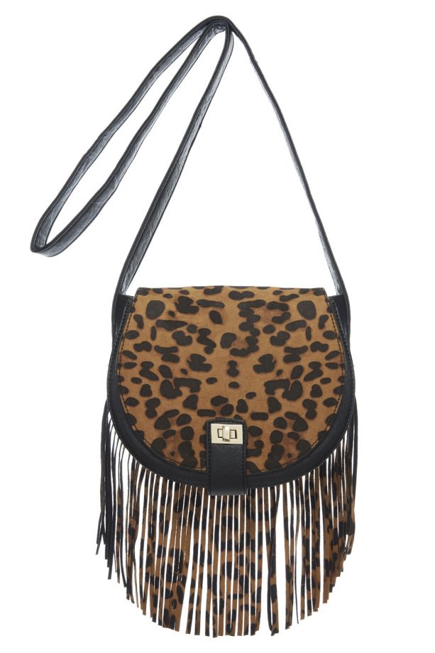 Primark AW15 Leopard Tassle Bag