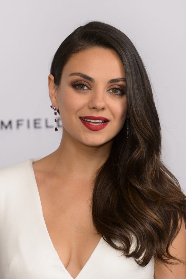 Mila Kunis Rocks A Side Swept Look At Gefields Ruby Launch Party, 2015