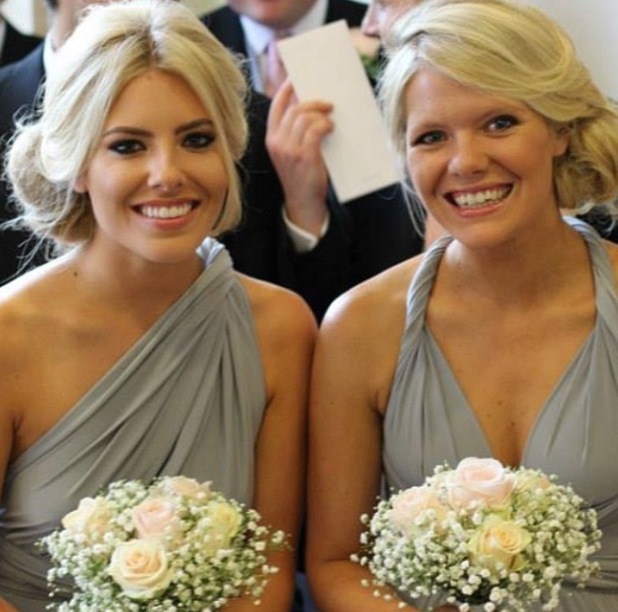 Mollie King At Her Sister's Wedding, 2013