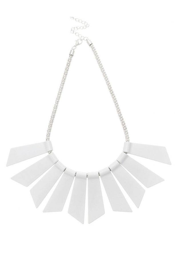Oasis Art Deco Collar Necklace, £8