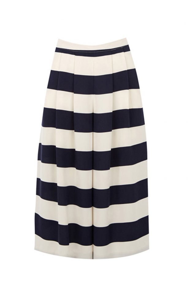 Oasis Striped Culottes, £38