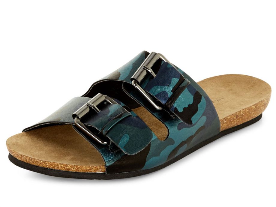 New Look Camouflage Sliders, £12.99