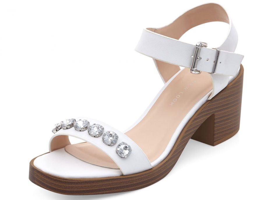 New Look Gem Block Sandals, £27.99
