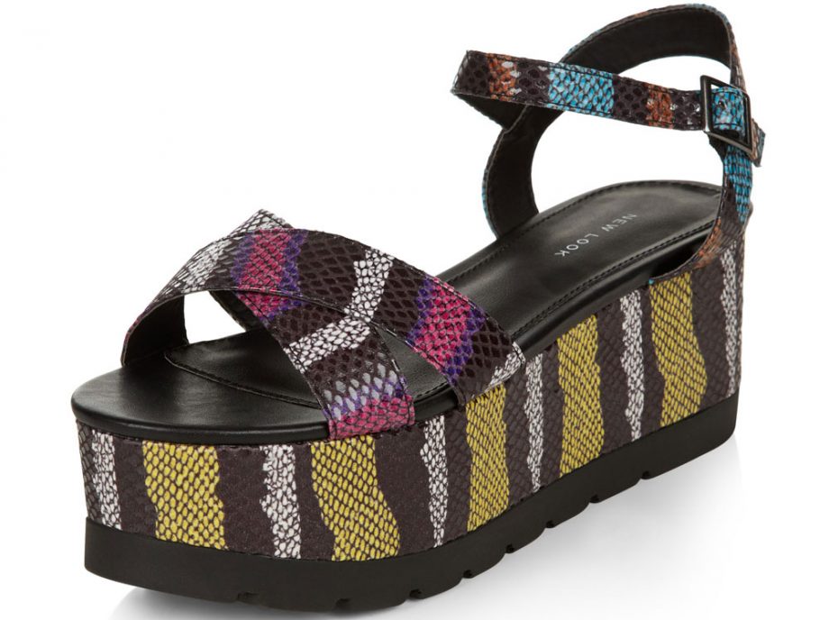 New Look Croc Flatform, £27.99