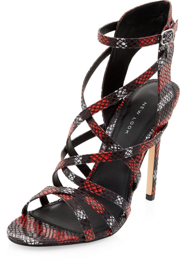 New Look Snake Print Heels, £29.99