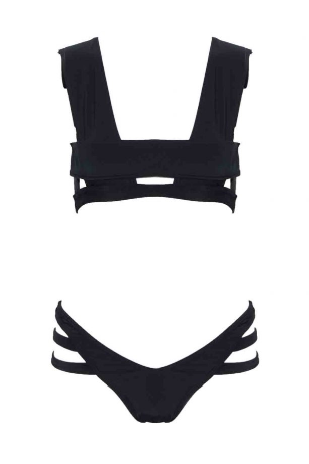 Black Bandage Bikini, £20