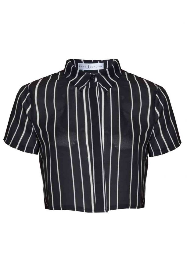 Black And White Stripe Shirt, £12