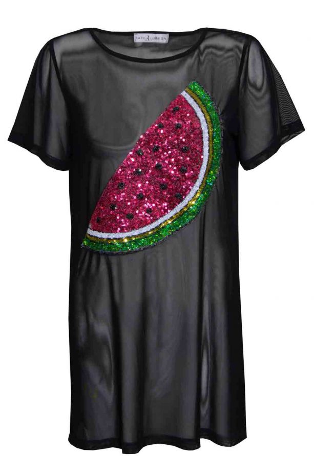 Watermelon Sequin Beach Cover Up, £35