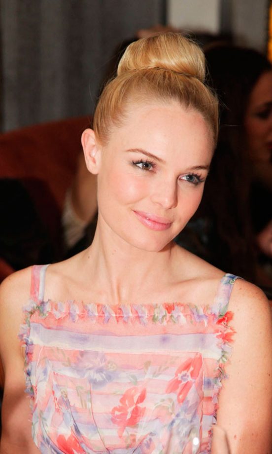 Kate Bosworth's Super Sweet Topknot Hairstyle Was Perfect For A Chanel Luncheon, 2009