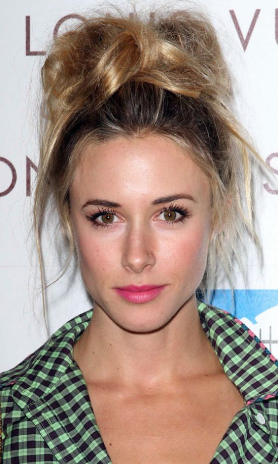 Festival Hairstyle: Gillian Zinser's Statement Updo Hairstyle, 2010