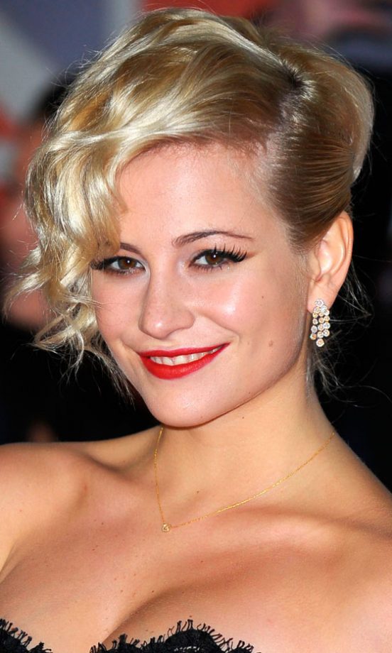 Pixie Lott's Hairstyle Oozes Glamour And Sophistication, The Perfect Wedding Hair Combination? 2012