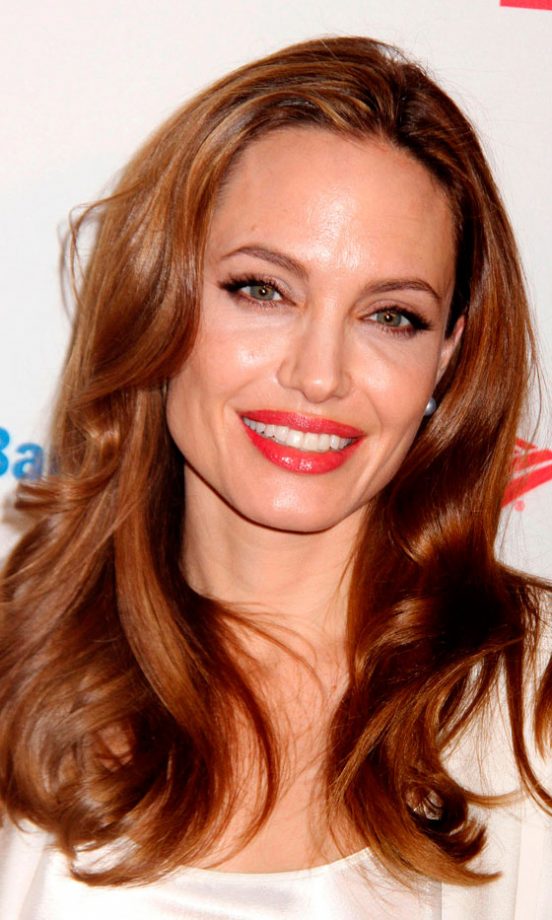 Angelina Jolie's Hairstyle Is A Hollywood Classic, 2012