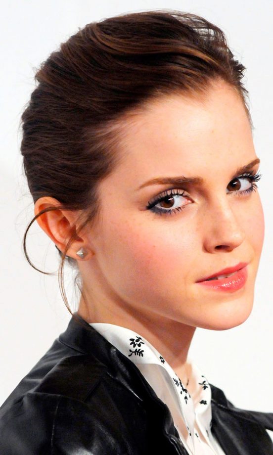 Emma Watson's Hairstyle At The Tribeca Film Festival Is So Super Polished, 2012