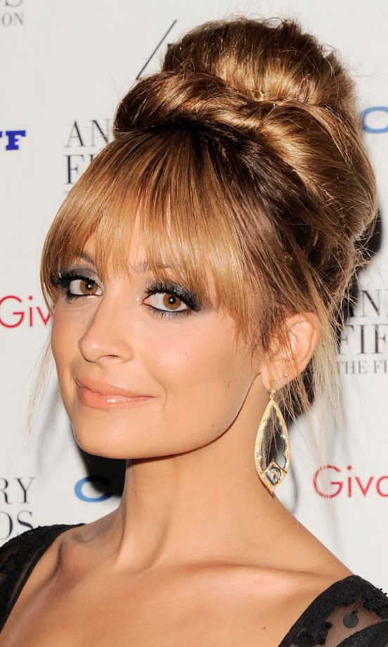 Nicole Richie's Hair Works Whether You're The Bride Or A Wedding Guest, 2012