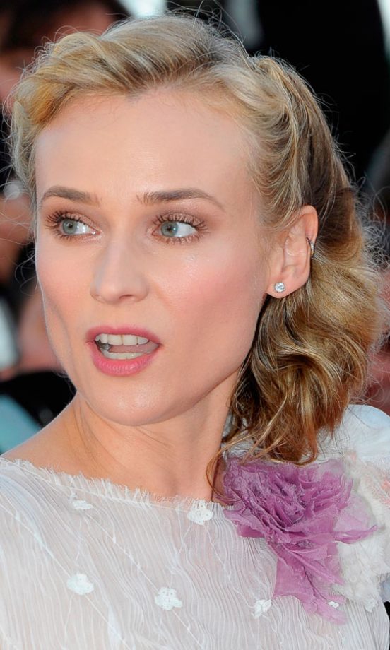 Dianne Kruger's Hairstyle At Cannes Instantly Glams Up Her Look, 2012