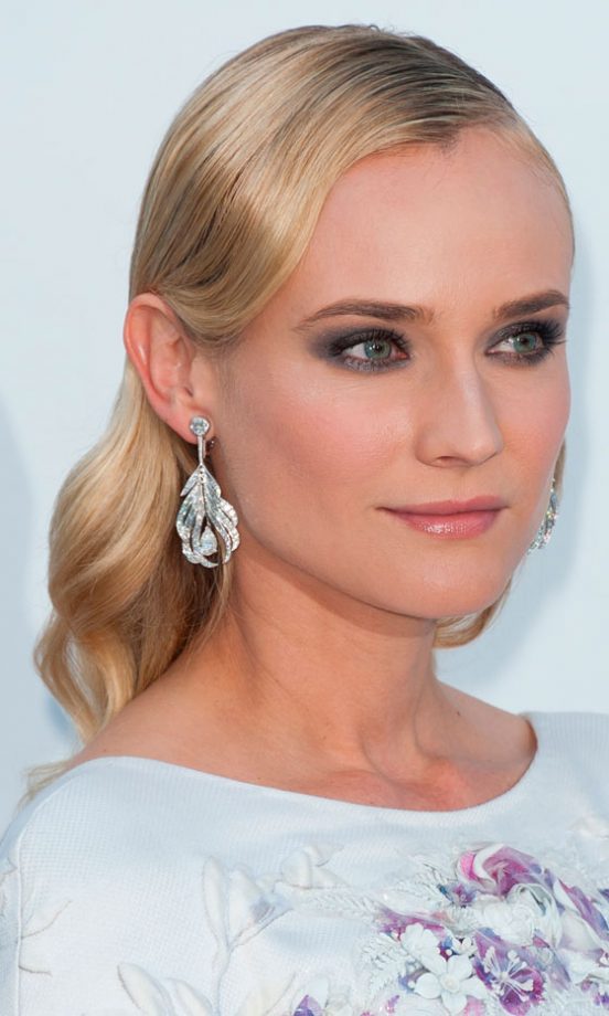 Diane Kruger's Hair Is A Super Ladylike Choice For Weddings, 2012