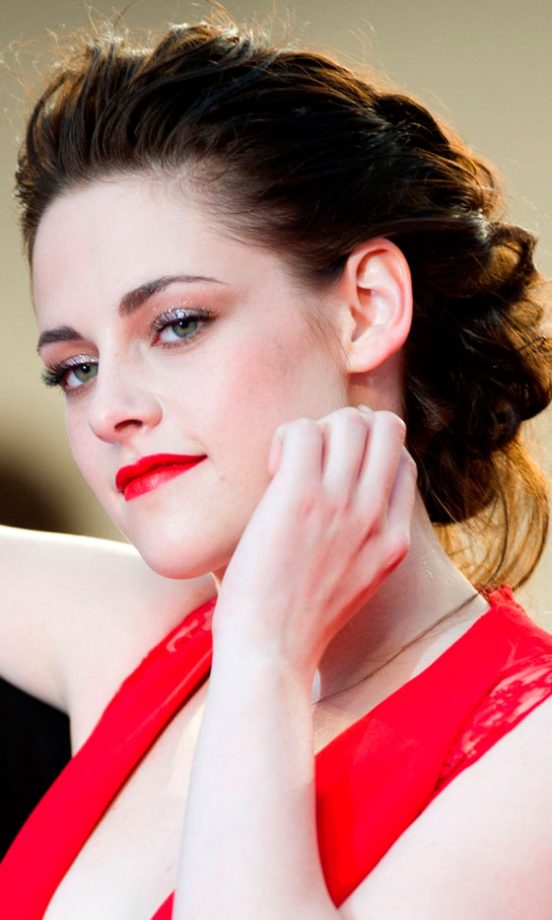 Kristen Stewart's Hair At Cannes Definitely Caught Our Eye - A Plaited Up 'Do Rocks! 2012