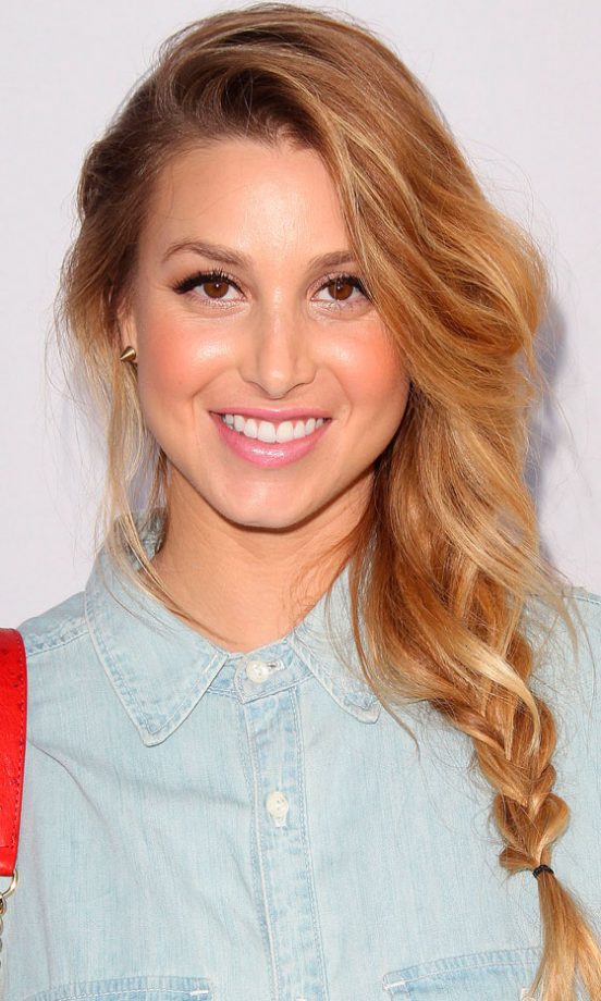 Whitney Port's Hairstyle Shows That Plaits Can Make Perfect Wedding Hair, 2012