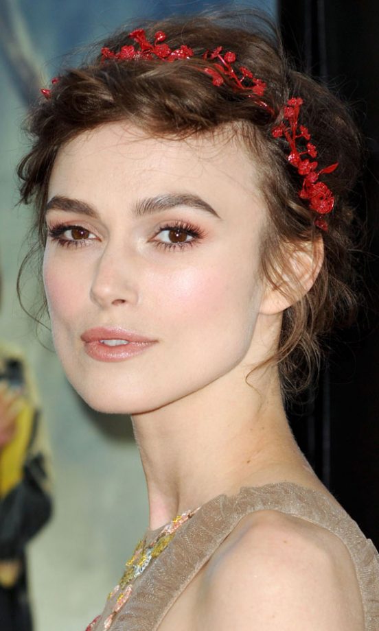 Festival Hairstyle: Keira Knightley's Delicate Floral Band Is Super Pretty, 2012