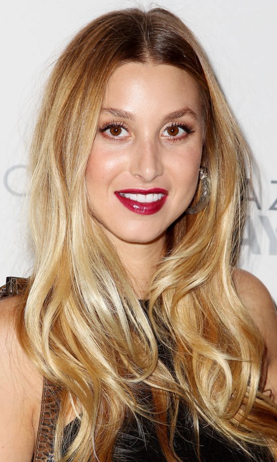Whitney Port's Wavy Hairstyle Is Pefect For A Relaxed Wedding, 2012