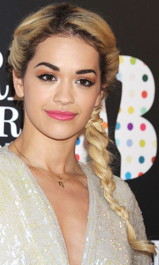 Rita Ora Wows With An Awesome Fishtale Plait, 2013