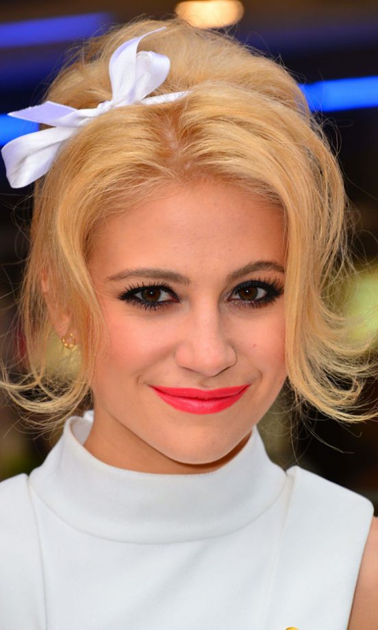 Pixie Lott Channels 50s Hair, 2013