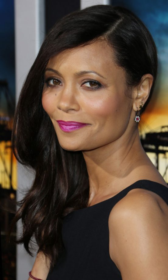 Thandie Newton Rocks A Sweeping Side Parting, 2013