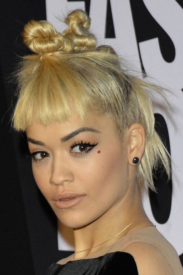 Rita Ora Makes A Statement At Fashion Rocks During New York Fashion Week, 2014