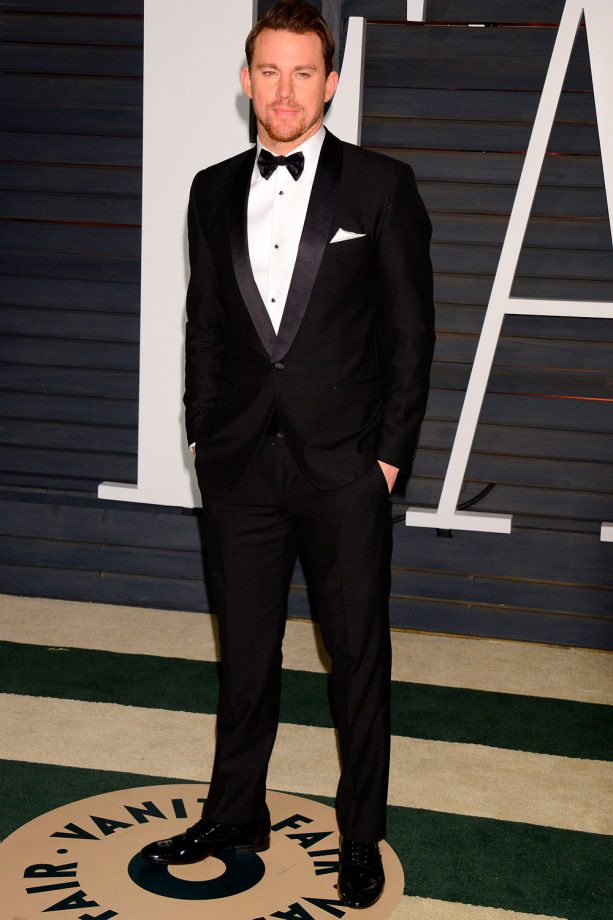 Channing Tatum In His Tuxedo At The Oscars, 2015