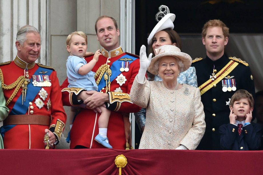 Prince William And Prince George Celebrate Trooping The Colour Ceremony In London, 2015