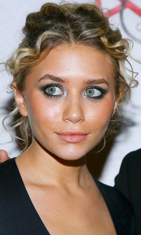 Festival Hairstyle: Ashley Olsen's Curly Updo Hairstyle, 2005