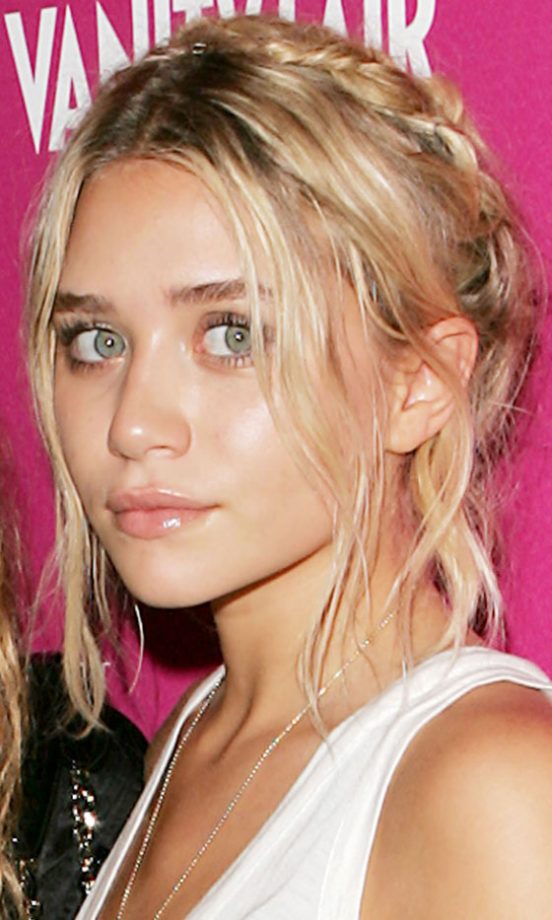 Festival Hairstyle: Ashley Olsen's Cute Plaited Updo, 2006
