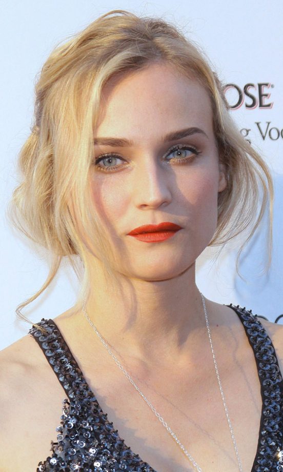 Diane Kruger Nailed It With This Pretty Updo Hairstyle, 2009