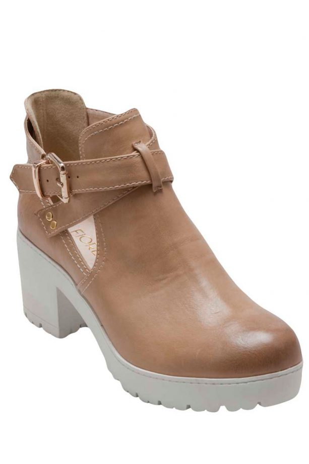 Matalan Chunky Platform Block Heel Cut Out Shoe Boot, £25