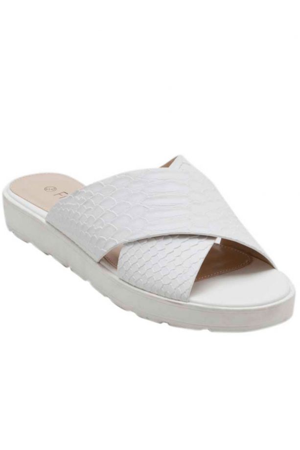 Matalan Cross Vamp Slider Sandal, £12