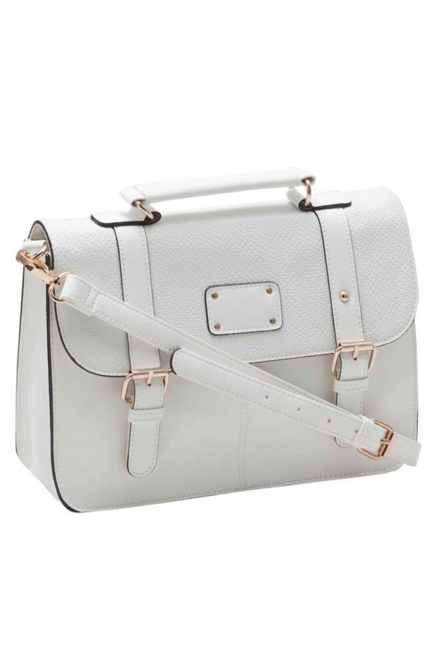 Matalan Retro Satchel, £16