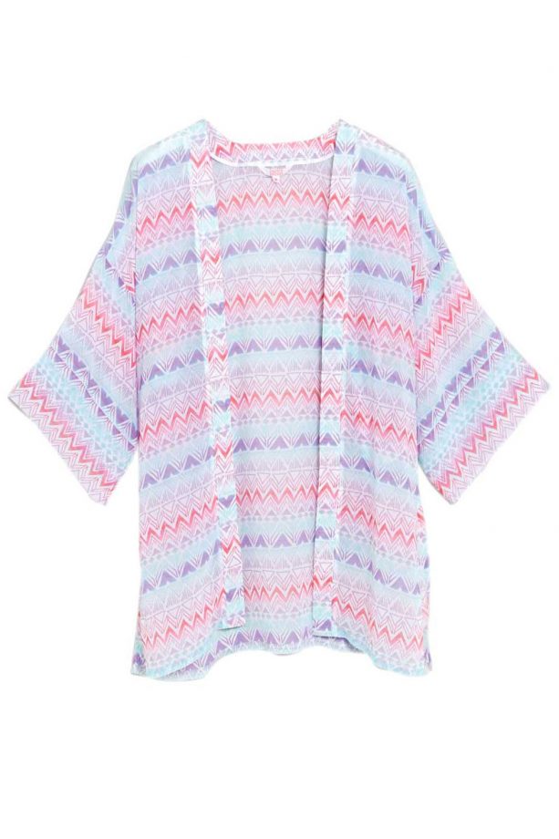 Matalan Acid Tribal Beach Kimono, £10