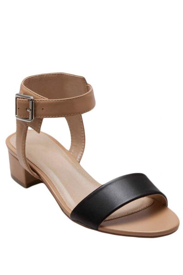 Matalan Two Tone Block Heel Sandal, £12