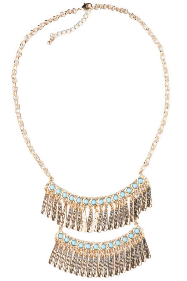 Matalan Double Tassel Necklace, £10
