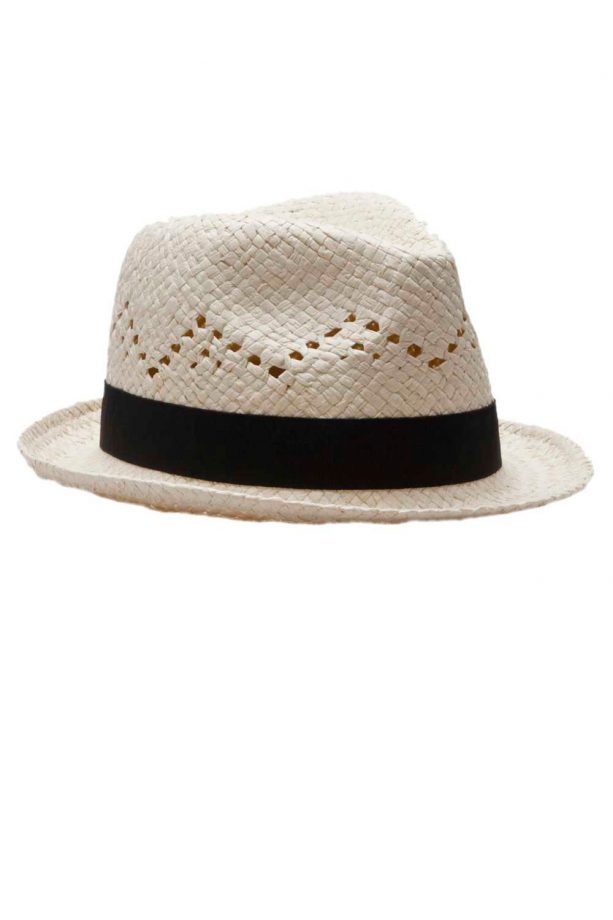 Matalan Straw Bow Trilby, £6