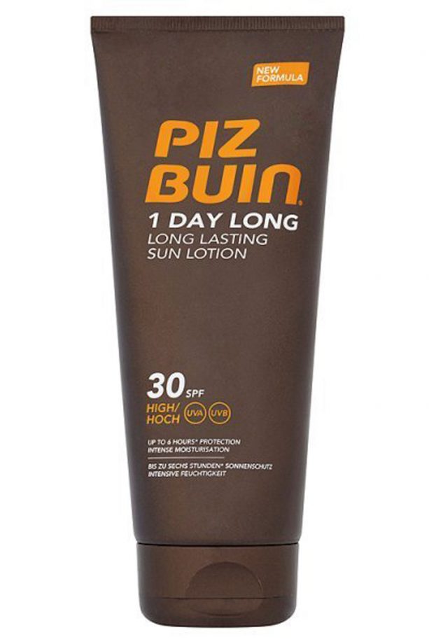 Piz Buin 1 Day Long Lotion, £9.95
