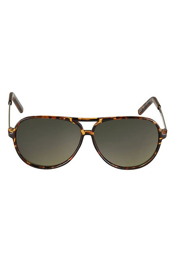 Topshop Luna Brow Bar Round Sunglasses, £16