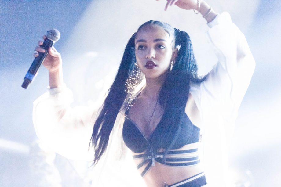 Twigs Working The Pigtails At Primavera Sound Festival, 2014