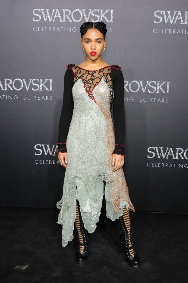 Looking Amazing In Rodarte, Twigs Attended And Performed At The Swarovski Crystal World Reopening Evening Gala In Wattens, Austria, 2015