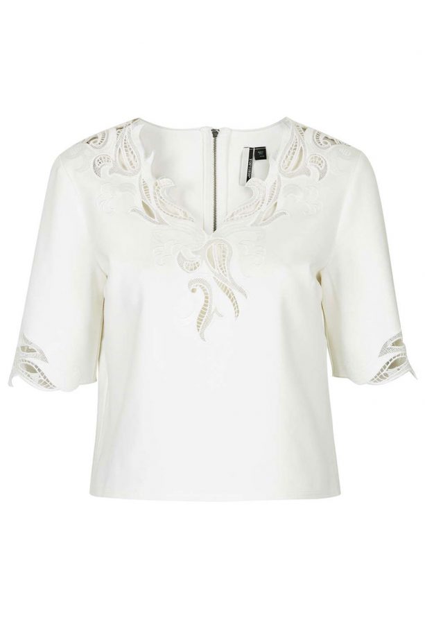 Topshop Embroidered Top, £50