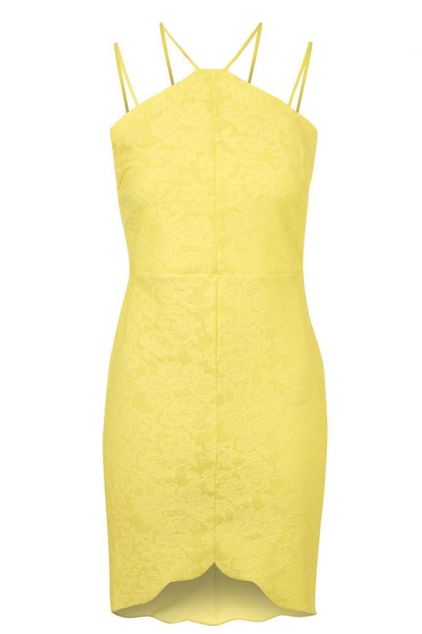 Topshop Scallop Lace Bodycon Dress, £39