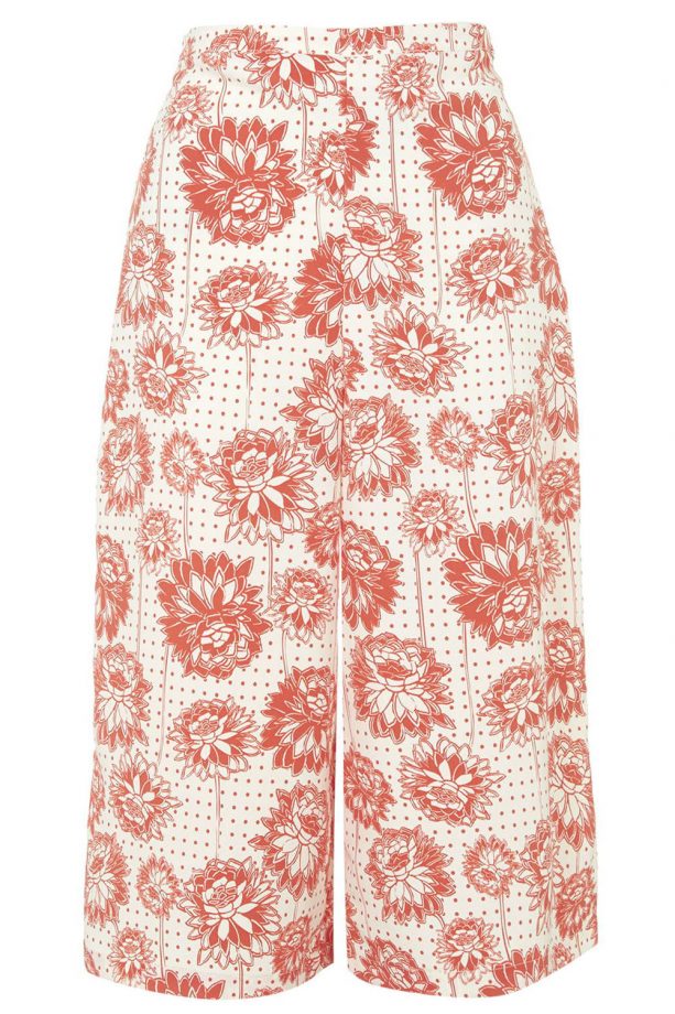 Topshop Floral Culottes, £32