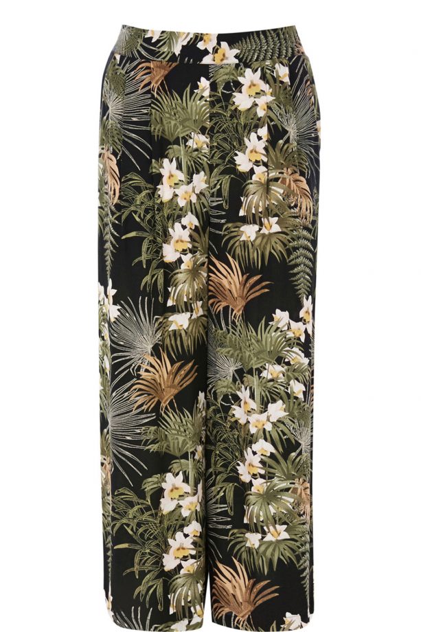 Warehouse Palm Print Culottes, £36